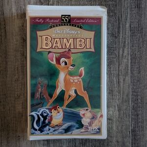 Disney's Bambi 55th Anniversary VHS